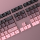 Blackberry 104+30 Keys OEM Profile PBT Doubleshot Top Legends Keycaps Set for MX Keyboard